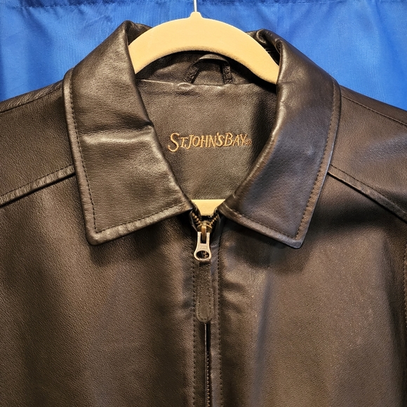 St. John's Bay Other - Men Genuine Leather Coat St. Johns Bay Size S